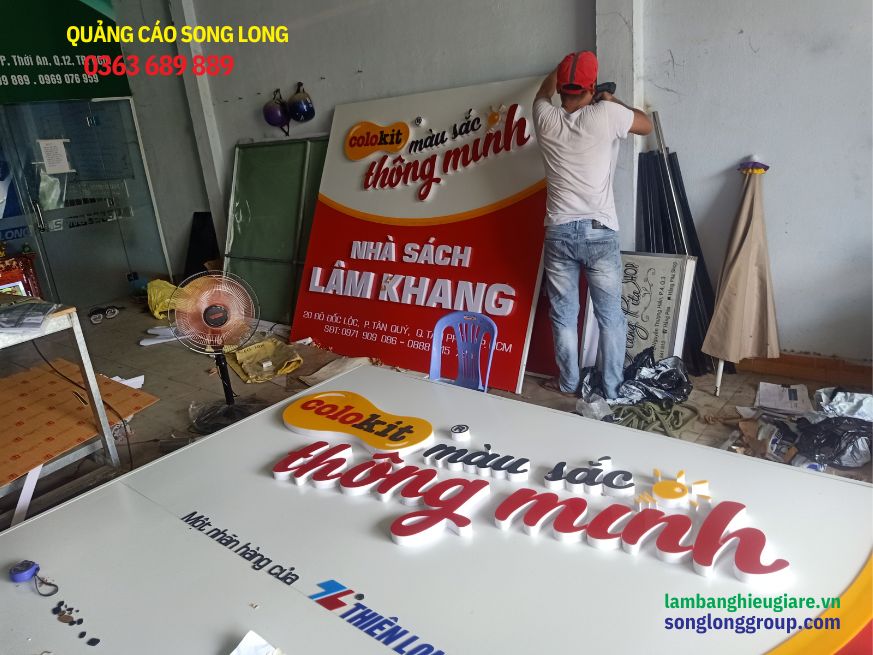 Đơn vị thiết kế bảng hiệu giá rẻ trọn gói, uy tín 2 Ưu điểm của bảng hiệu quảng cáo